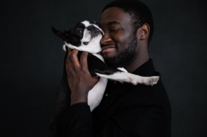 a black man