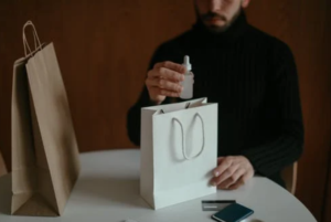 a bottle of oil